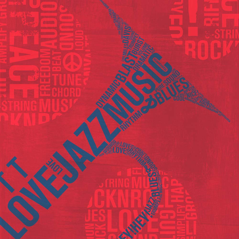 International Graphics - Finished Picture - Michael, Mullan - ''Type Trumpet Square''- 30 x 30 cm - Direct printing on acrylic glass