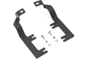 WeiSen Ditch Hood Hinge Light Mounting Brackets Compatible with Chevy Silverado 1500 2014-2018 for Auxiliary Off Road Work Light Pods