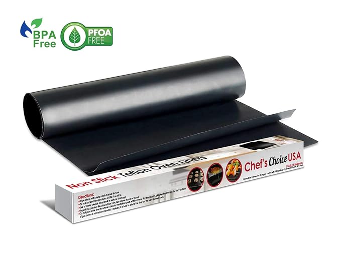 Amazon.com: 2 forros grandes para horno, sin BPA ni PFOA ...
