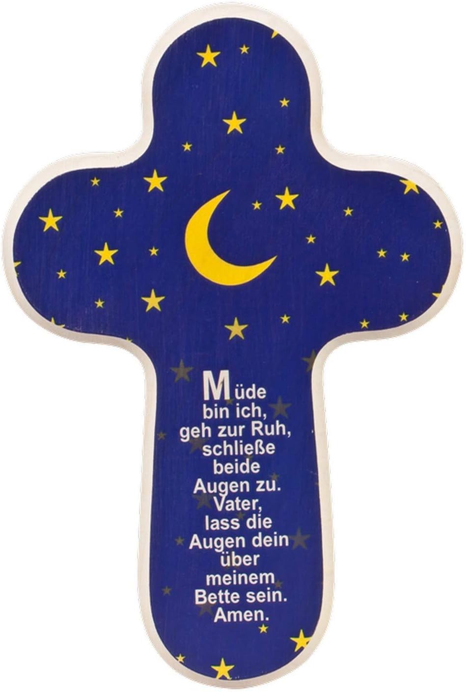 _Taufkreuz Müde bin ich, GEH zur Ruh.