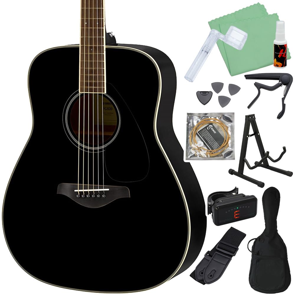 YAMAHA FG820 BL アコースティックギター初心者12点セット アコースティックギター ヤマハ商品画像