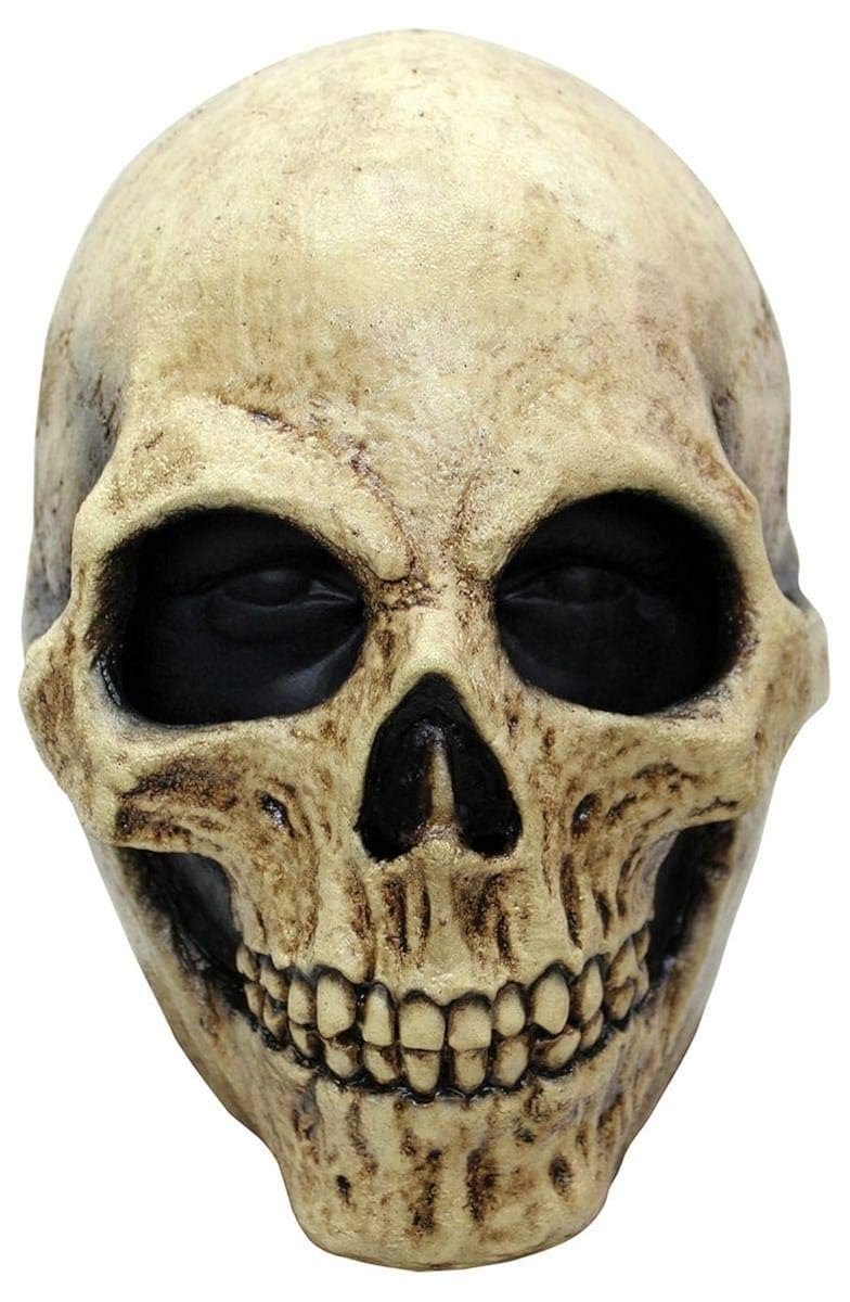 Bone Skull Mask Entire Head Realistic Look Adult Latex Masks