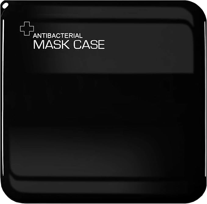 Face Mask Case, Antibacterial Mask Holder for Face Masks, Plastic Face