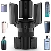 DYLEN Car Cup Holder Expander, Cup Holder Expander Adapter for Car with Expandable Arms, Fits Yeti, HydroFlask, Stanley 14-64oz, Other Large Drinks and Mugs in 2.5”-5.9”