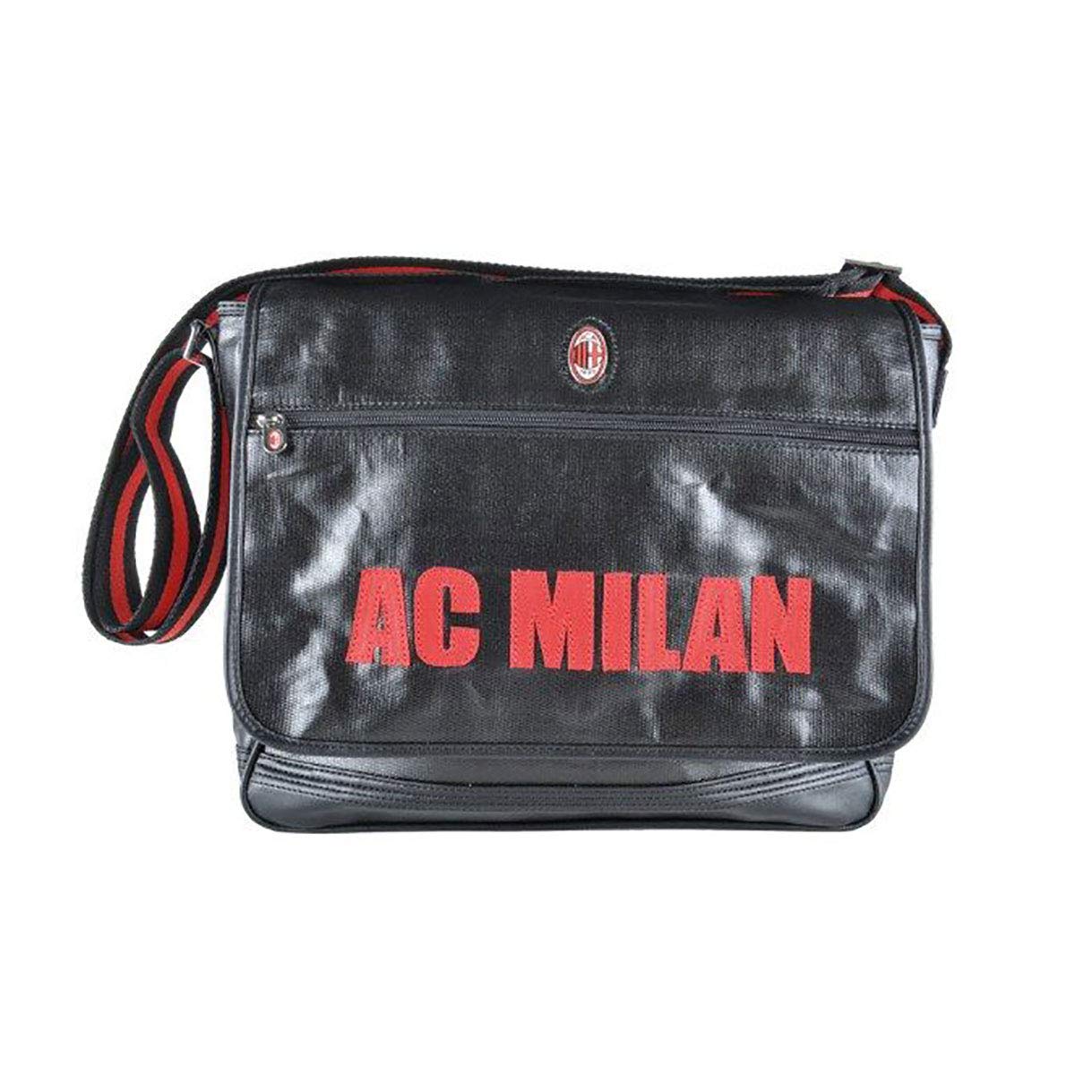 Borse Messenger Cartella uomo tracolla messenger borsa a spalla pattina  ufficio business scuola Ac Milan urban-earth.co.uk