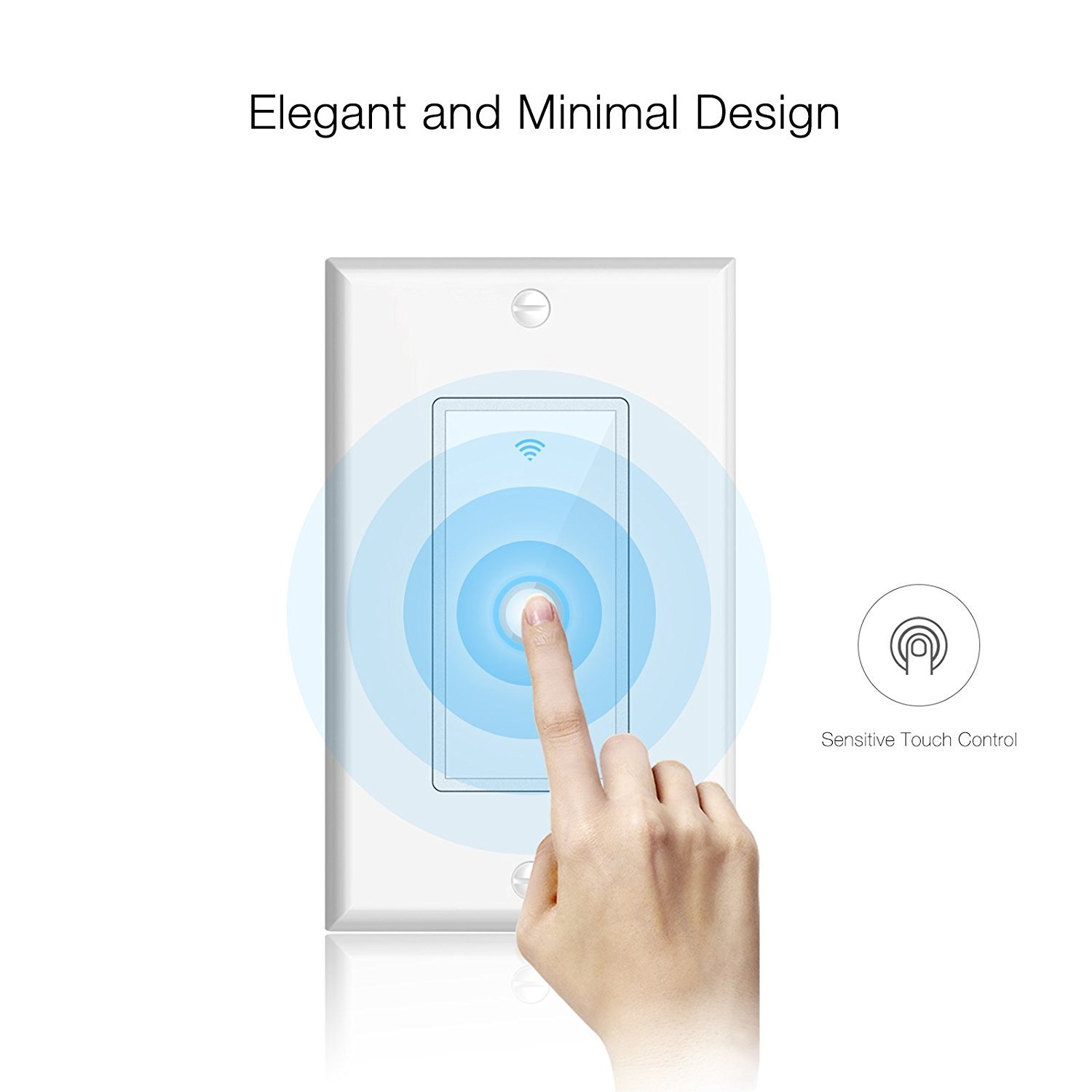 Nexete-Smart-Wi-Fi-Wall-Light-Switch-Compatible-with-Alexa-Google-Assistant-IFTTTRemote-Control-Timing-Function-No-Hub-Required 61GZODYJpCL