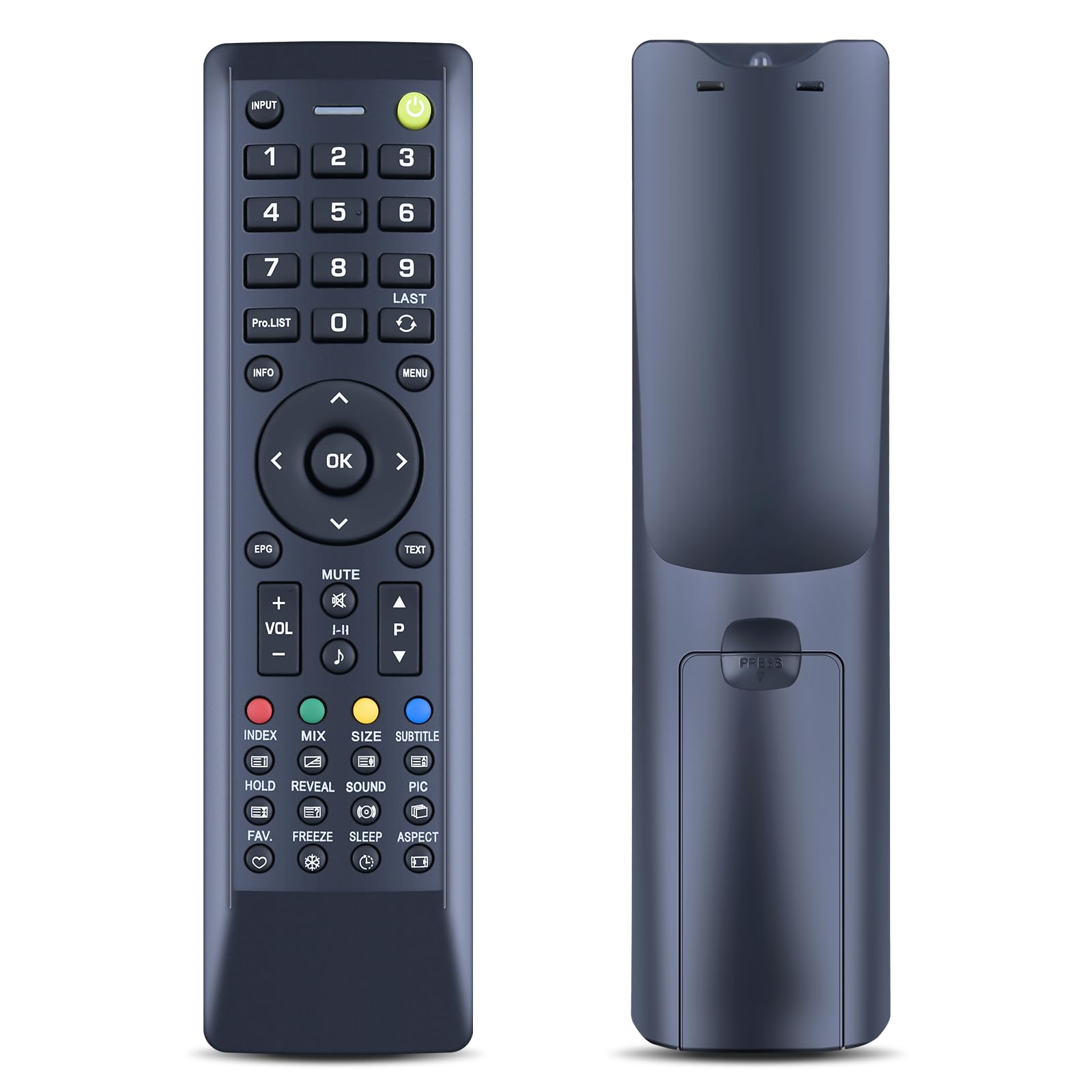 Suitable for HANNSpree Remote Control, Compatible With HSG1138 HSG1112 HSG1101 HSG1066 HSG1074 HSG1075 HSG1117 HSG1241 HSG1248 HSG1139 HSG1142