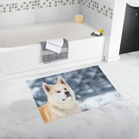 Amazon Telsg バスマット 可愛い動物 犬秋田犬 足ふきマット 風呂 浴室 台所 キッチン 廊下 玄関 マット 吸水 速乾 ソフト 滑り止め 柔らかい 浴室足ふきマット ホーム キッチン オンライン通販 Amazon Telsg バスマット 可愛い動物 犬秋田犬 足ふきマット 風呂 浴室 台所 キッチン 廊下 玄関 マット 吸水 速乾 ソフト 滑り止め 柔らかい 浴室足ふきマット ホーム キッチン オンライン通販