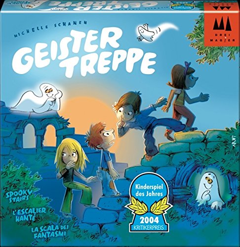 Schmidt Spiele 54402 Geistertreppe, Drei Magier Reisespiel in der Metalldose – Bild 4