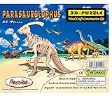 3-D Wooden Puzzle - Small Parasaurolophus -Affordable Gift for your Little One! Item #DCHI-WPZ-J003