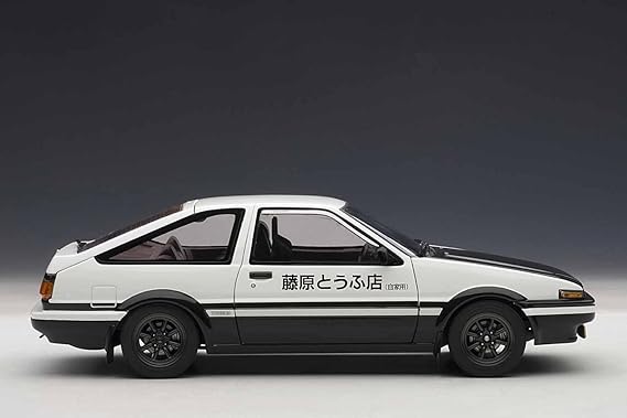 Amazon Autoart 1 18 トヨタ スプリンタートレノ Ae86 頭文字 イニシャル D プロジェクトd Ver 完成品 プラモデル 通販
