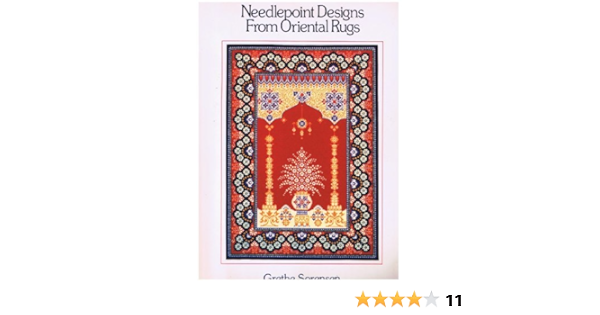 Needlepoint Designs From Oriental Rugs Sorensen Grethe 9780684178950 Amazon Com Books