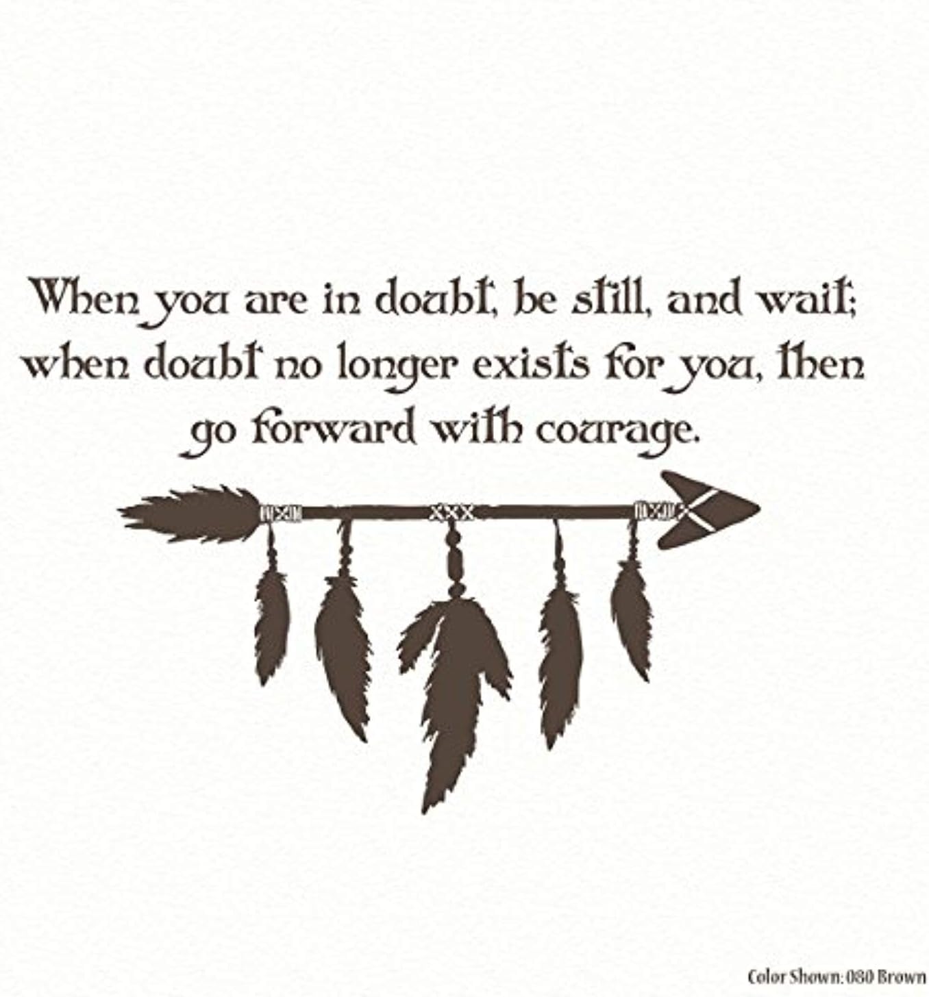 Wall Vinyl Decal Evan Eddie Native American Quotes Letters Religious Spiritual Family Kitchen Vinyl Decor Sticker Home Art Print Br3062 Amazonca Home Kitchen