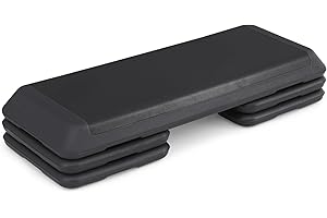 MADOG SPORT EQUIPMENT MADOG Aerobics Stepper Platform with 4/6/8 inch Height Stackable Risers