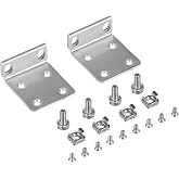 Rack Mount Kit for Ubiquiti Switch, 1U Rack Ears for Ubiquiti 16/24/48 Series Switches