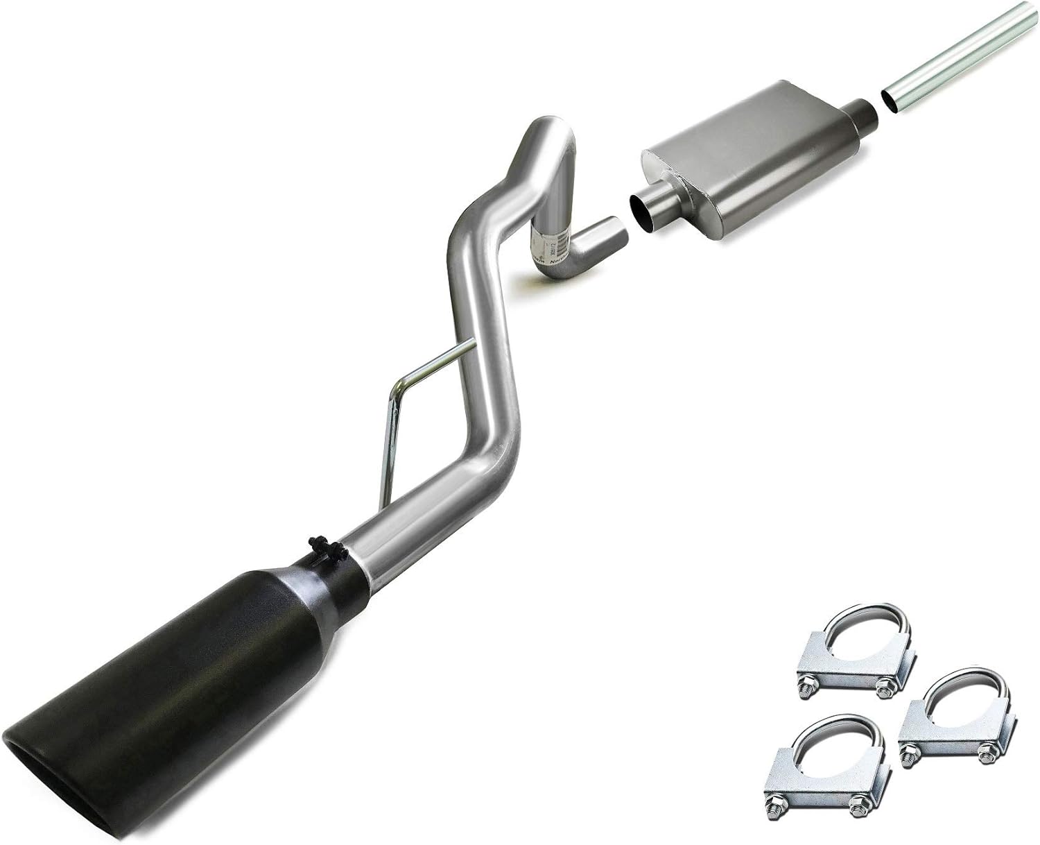 thumbnail image 2 of Direct-Fit Exhaust Kit For 1996-1998 Jeep Grand Cherokee 5.2L - Easy Bolt-On Muffler & Tailpipe System 2 of 11