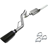 Northeastern Exhaust | Stainless Steel Performance Cat-Back Muffler Exhaust System Kit Compatible for Jeep Grand Cherokee 1999-2004 4.0L 4.7L | Free Clamps Included