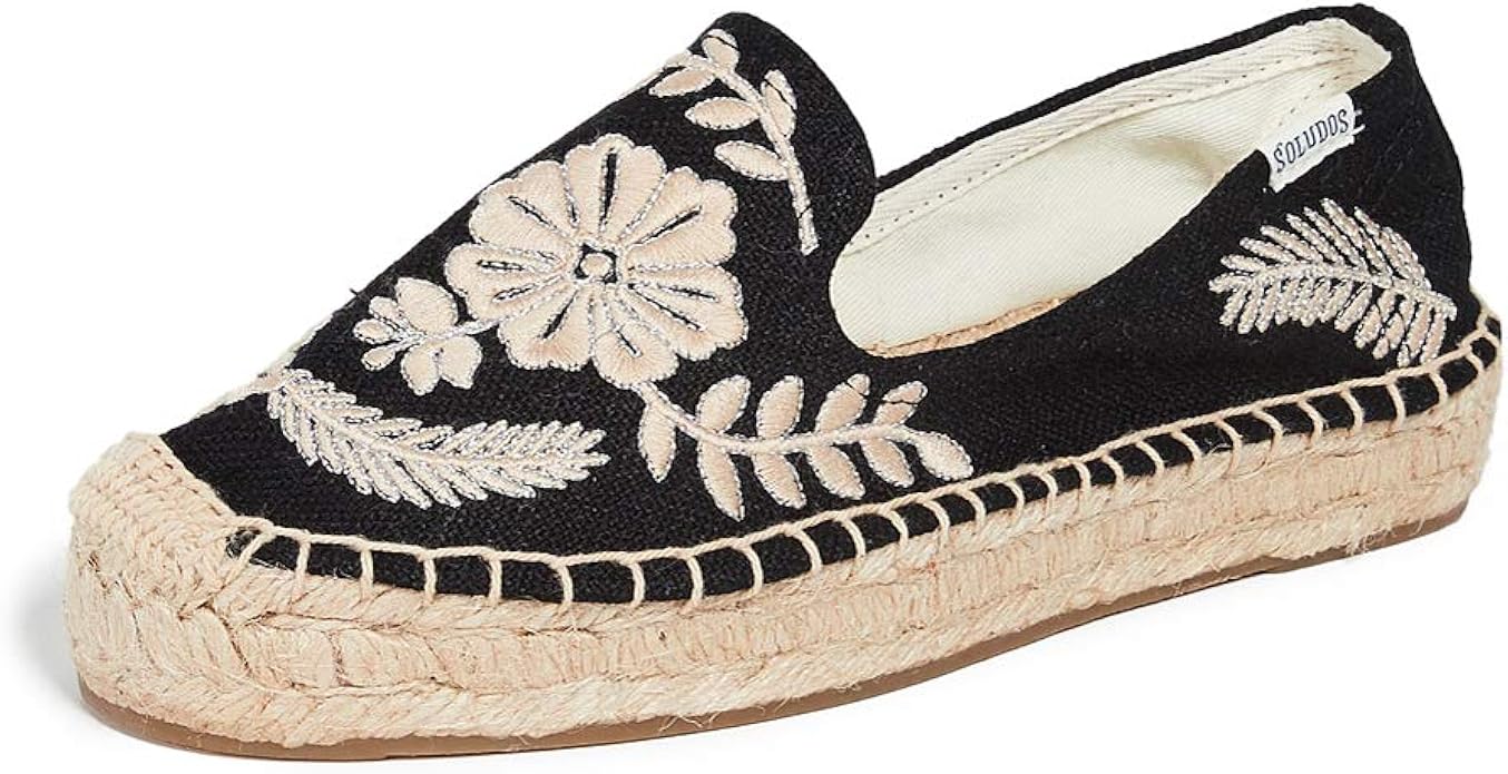 soludos spirit animal espadrille smoking slipper