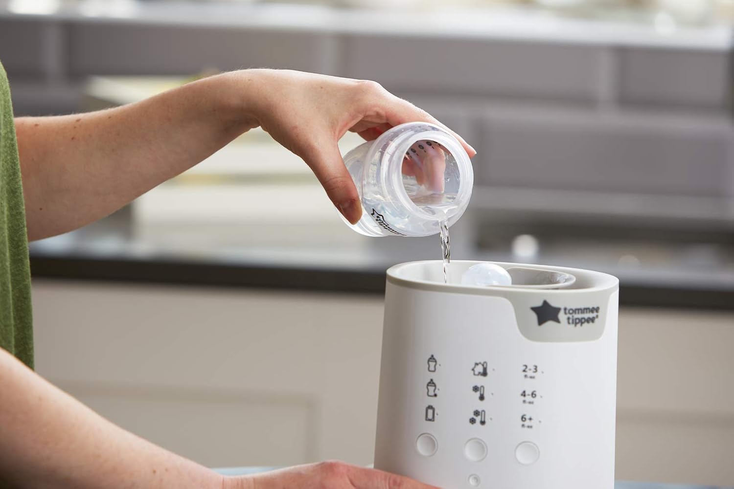 tommee tippee 3 in 1 advanced bottle & pouch warmer