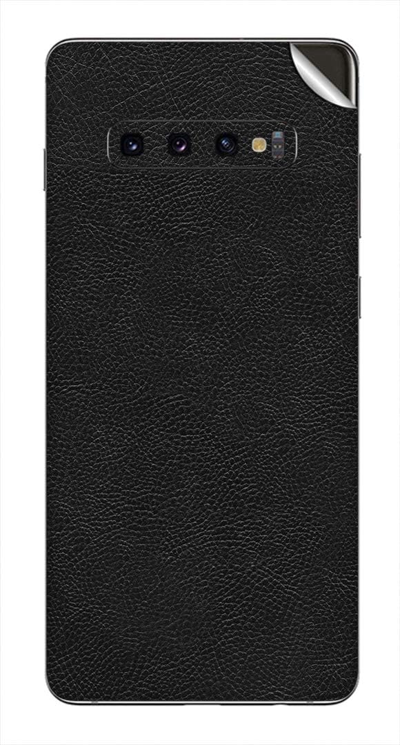 DBRAND Black Leather 3M (Vinyl) Skin for Samsung Galaxy S10 Plus - (Back Only)