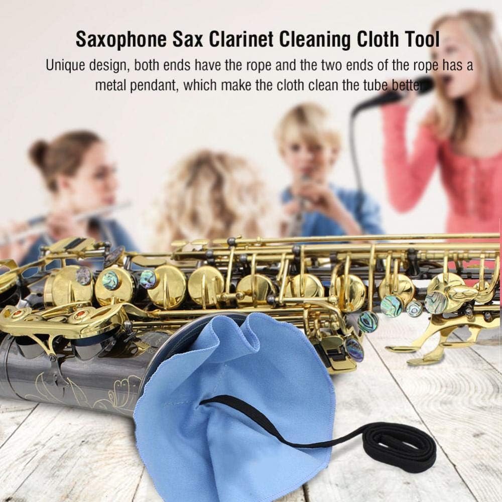 Wind Instrument Cleaning Cloth, Cleaning Cloth for Saxophone Clarinet, and Other Woodwinds - Image 4