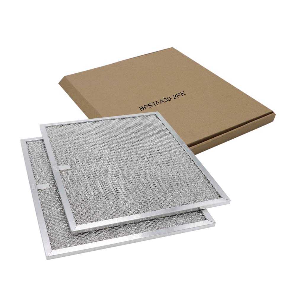 AMI PARTS BPS1FA30 Aluminum Filter (2pcs) Compatible With B-roan Range Hood-11-3/4