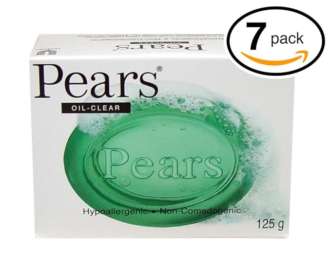 (PACK OF 7 BARS) Pears Transparent Soap LEMON FLOWER