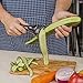 Zestkit Potato Peeler for Fruit/Vegetable Kitchen Use, 2-Piece Swivel Stainless Steel Peeler with Built-in Potato Eyes Remover, Blade Covers Includes (Yellow)