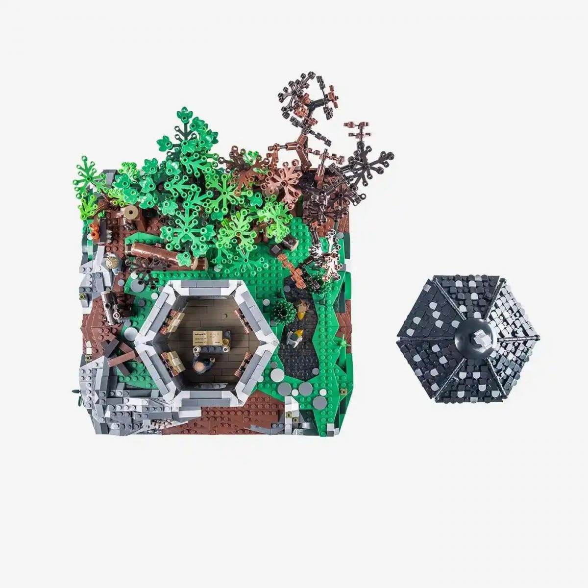 BlueBrixx Pro 108267 – Kloster Blaubrunn - Die Kapelle aus Klemmbausteinen mit 2250 Bauelementen. Kompatibel mit Anderen Klemmbausteinen 5