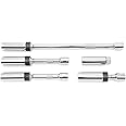 GEARWRENCH 5 Pc. 3/8" Drive 6 Pt. Magnetic Swivel Spark Plug Socket Set, 80601 , Black