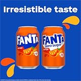 Fanta Orange Soft Drink Cans 8 x 330ml - Brand Fanta view 3