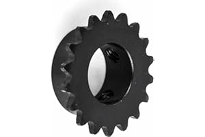 Jeremywell #25 Roller Chain Sprocket B Type 3/4'' Bore 18 Tooth