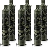 Membrane Solutions Straw Water Filter S1, NSF/ANSI 42&372&401 certificated, Survival Filtration Portable Gear, Emergency Prep