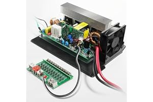 ZIXIXVAN WF-8955an Power Converter - RV WF-8955-AD-MBA 55 Amp Converter with Automatic Recognition Lead Acid and Lithium Batteries for a Variety of RV Trailer Camper Power Systems