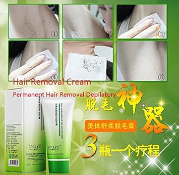 New Permanent Hair Removal Depilatory Wax Shaving Underarm Body