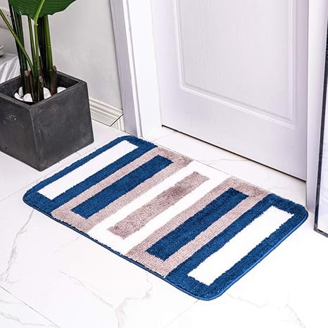 Amazon 玄関マット 屋内 北欧 洗える オシャレ バスマット 吸水 滑り止め ふわふわ 厚手 玄関 風呂 寝室 廊下 洗面台 ドアマット 家庭用 40 60cm カラー7 玄関マット オンライン通販