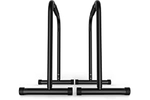 Sportsroyals Dip Bar, Adjustable Dip Stands Station for Home, Functional Heavy Duty Parallette Bars for Upper Body Workout (400/1200LBS Loading Capacity, 2025 New Version)