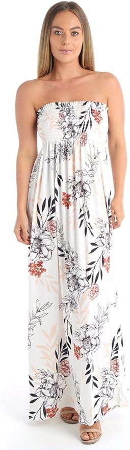 amazon ladies bandeau dresses