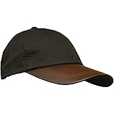 Walker and Hawkes - Wax Brunswick Baseball Cap w/Leather Peak - One-Size