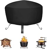 Guangyu Fire Pit Cover 80x80x65cm Waterproof Oxford Fabric UV Resistant view 9