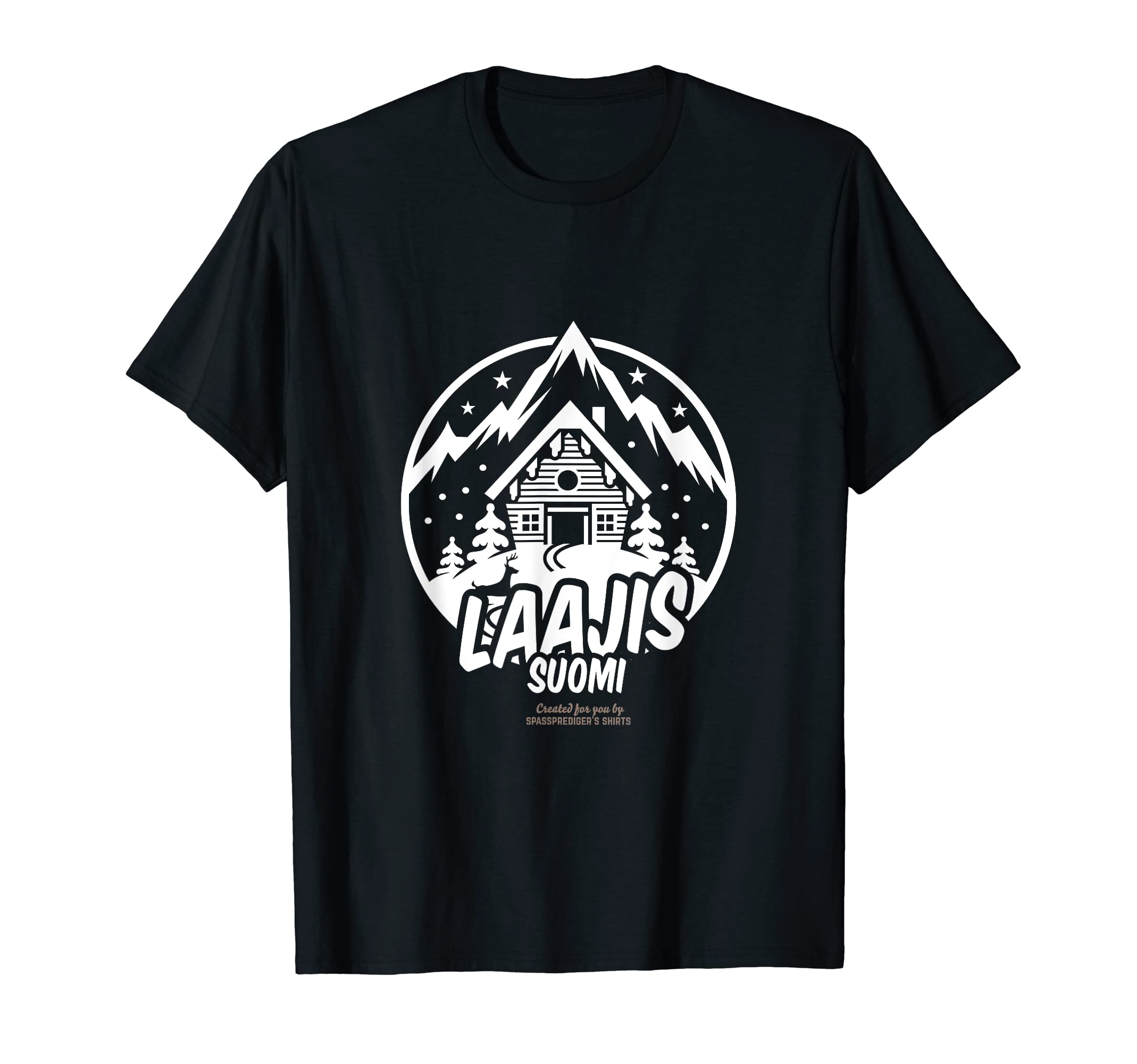 Laajis Suomi Finland Ski Resort Ski Lodge in Laajis T-Shirt