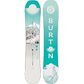 Burton Women's Feelgood Flying V Snowboard, First Tracks, 142 cm