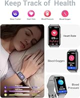 Amzhero Health Fitness Tracker 24/7 Heart Rate SpO2 Sleep 5ATM 15 Day view 4