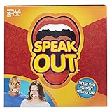 Homester Speak Out Game Mouthpiece Board Game Interesting Halloween Christmas Birthday Party Board Funny Game for Kids and Adults