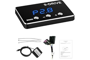 QAGEA Throttle Response Controller 9 Drive Modes Smart Electronic Racing Accelerator Compatible with Chevy Silverado, Suburban, Tahoe, GMC Sierra, Yukon, Cadillac Escalade
