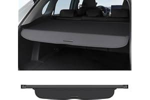 Bercicci Cargo Cover Compatible with Honda CRV 2026 2025 2024 2023 Hybrid (Include HEV) Accessories Canvas Texture Retractable Trunk Cover Security Shield Luggage Privacy (Canvas)