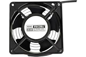 Cooling Fan for JINYUDA FD1238A AC220-240V 50/60Hz 0.08A 2-Wire New
