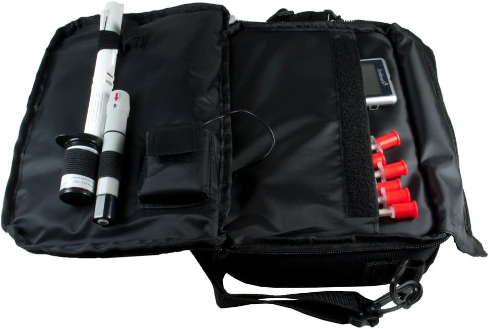 Insulpak Insulated Medication Travel Bag with Electronic Temp Display Cools up to 30 Hours: Health & Personal Care