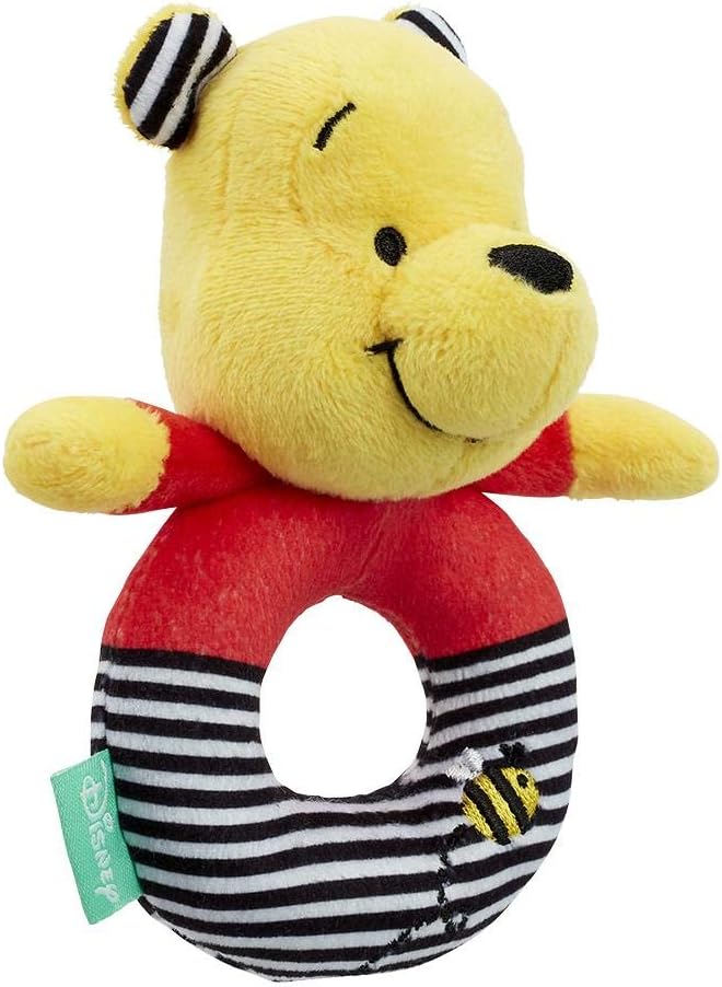 Rainbow Designs Disney Winnie the Pooh A New Adventure Ring Rattle 12cm, 9.5d x 6.5w x 12h - Image 3