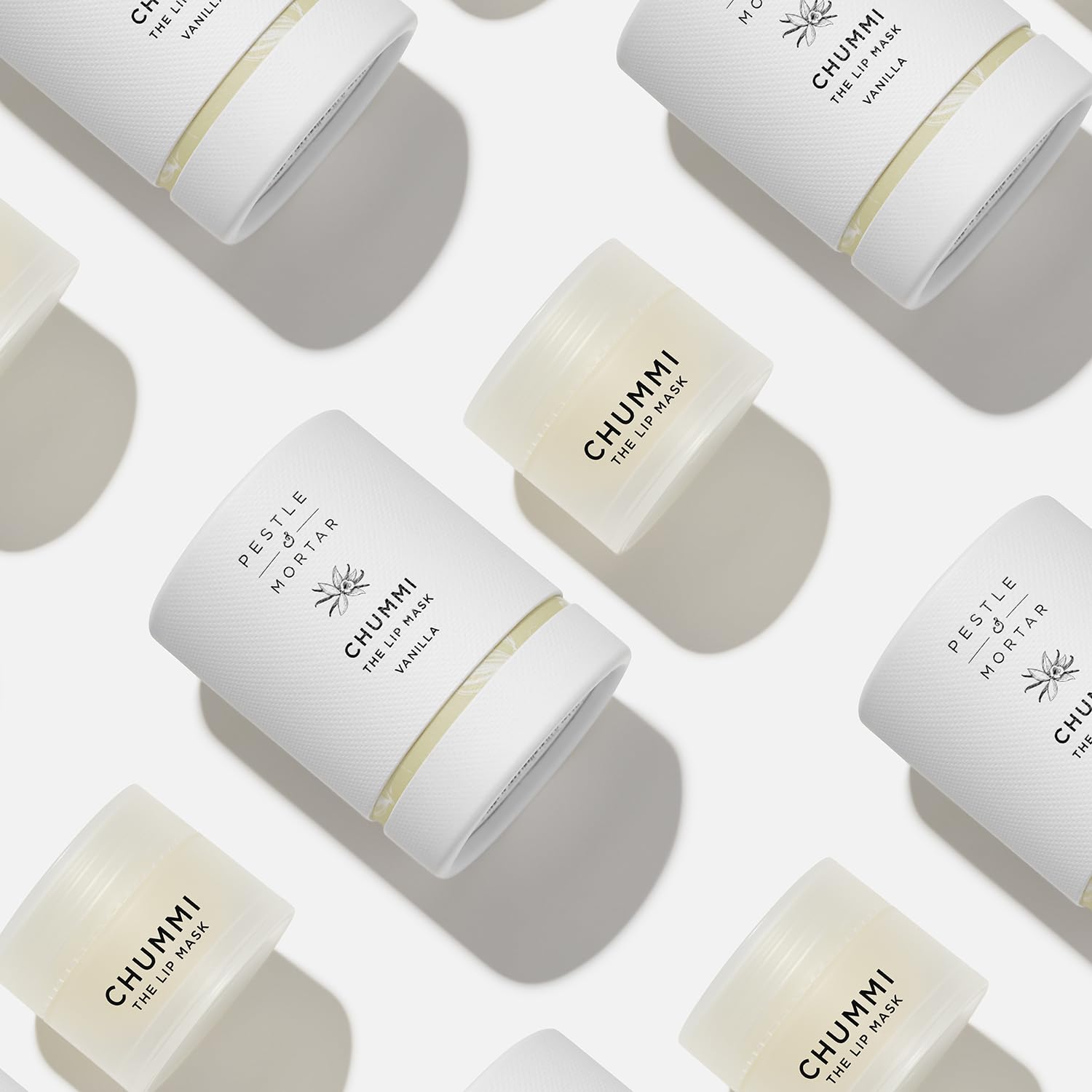 CHUMMI LIP MASK - skincare for your lips - Luxurious overnight lip treatment in coconut, berry, and vanilla, blended with lip-softening plant butters and exfoliating berry extracts. (Vanilla)